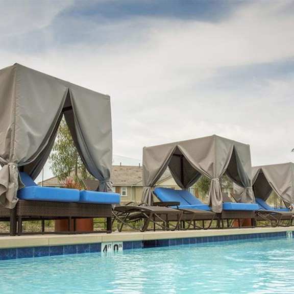 pool and cabana at arrive los carneros, goleta, 93117