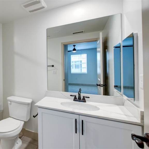 large soaking tub with tile backslash at arrive los carneros, goleta, ca, 93117
