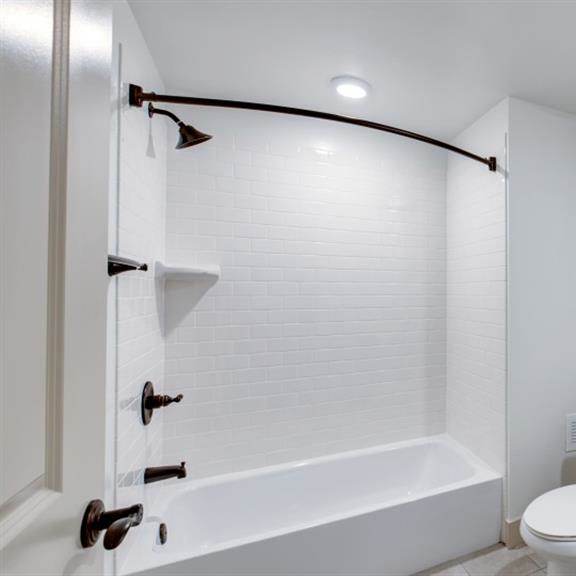 large soaking tub in bathroom at arrive los carneros, california, 93117