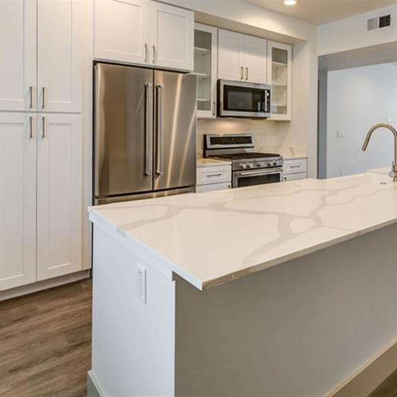 spacious kitchen at arrive los carneros ii, goleta, ca