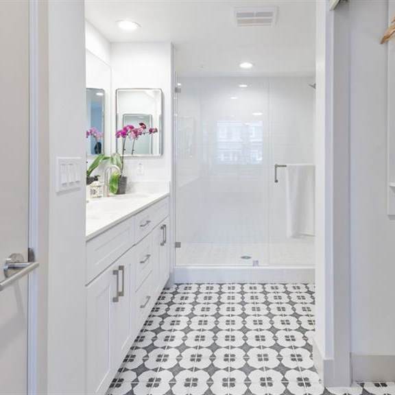 designer bathroom suites at arrive los carneros ii, california
