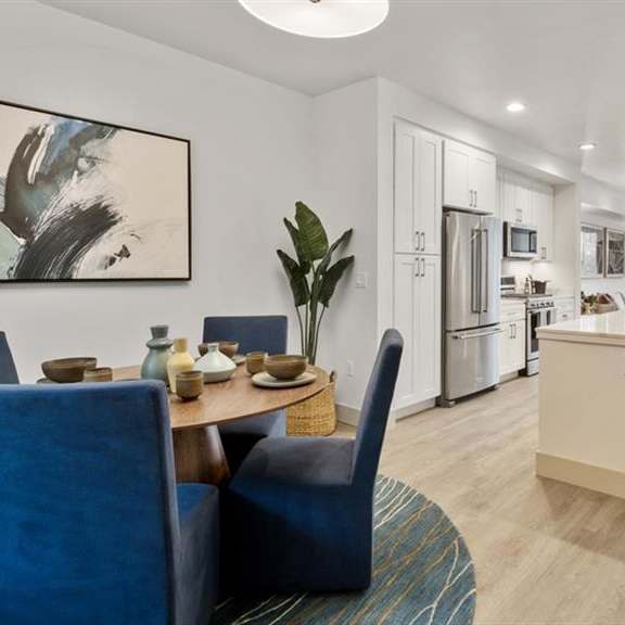 elegant dining space at arrive los carneros ii, goleta, 93117