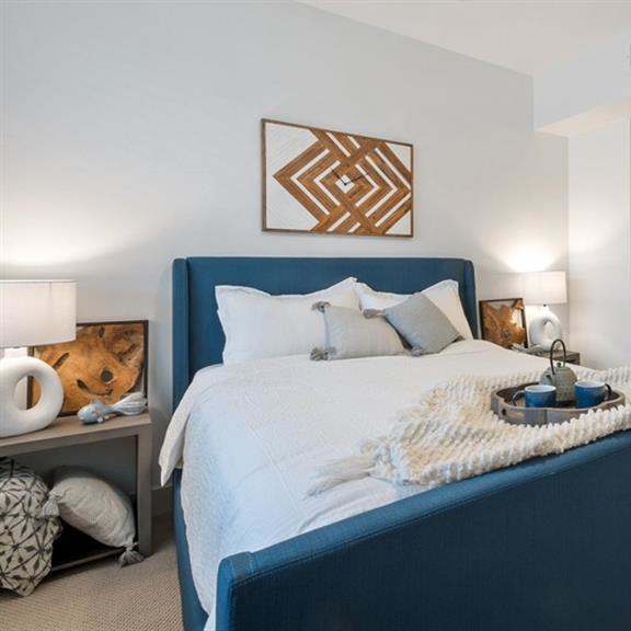 bedroom with adequate storage at arrive los carneros ii, california
