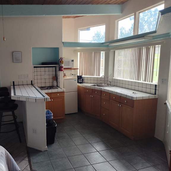 view of kitchen interior at salinas sunset apartments, salinas, ca