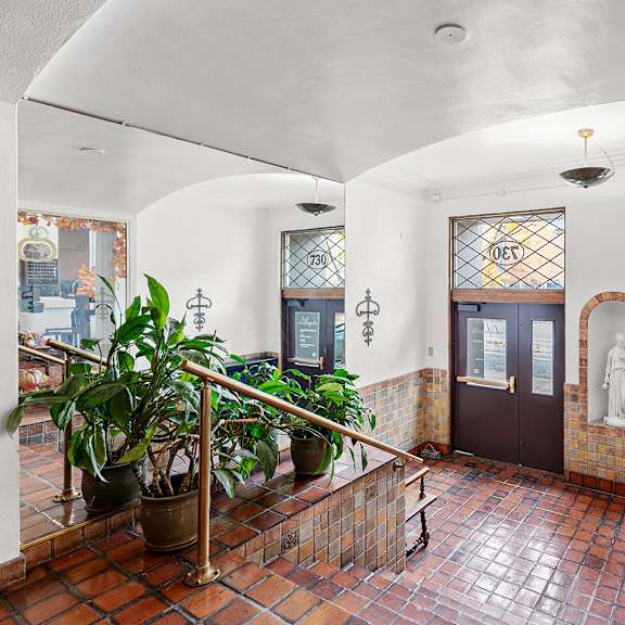 interior entrance to the lafayette