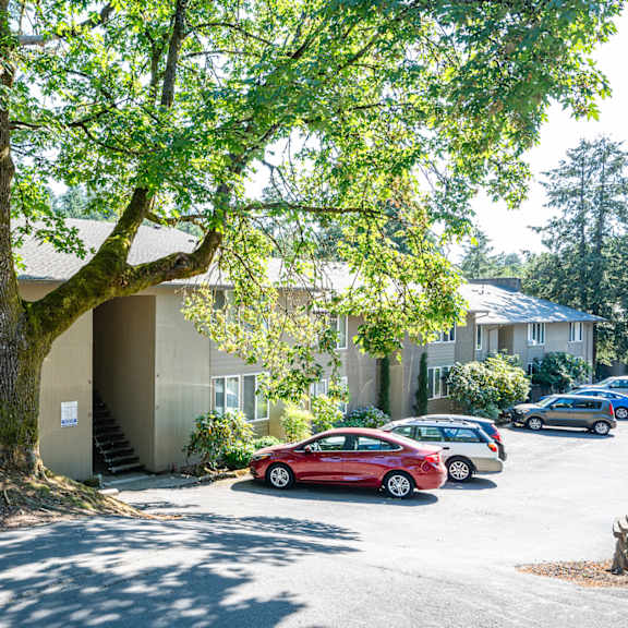 reserved resident parking at timberlee, portland, or, oregon , 97221