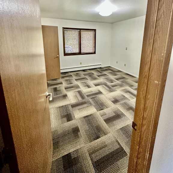 bedroom with a window
