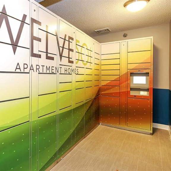 interior design at twelve 501 apartment homes, burnsville, minnesota
