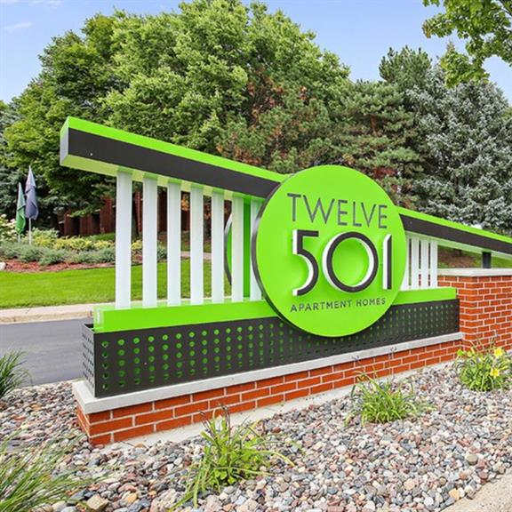 exterior at twelve 501 apartment homes, burnsville