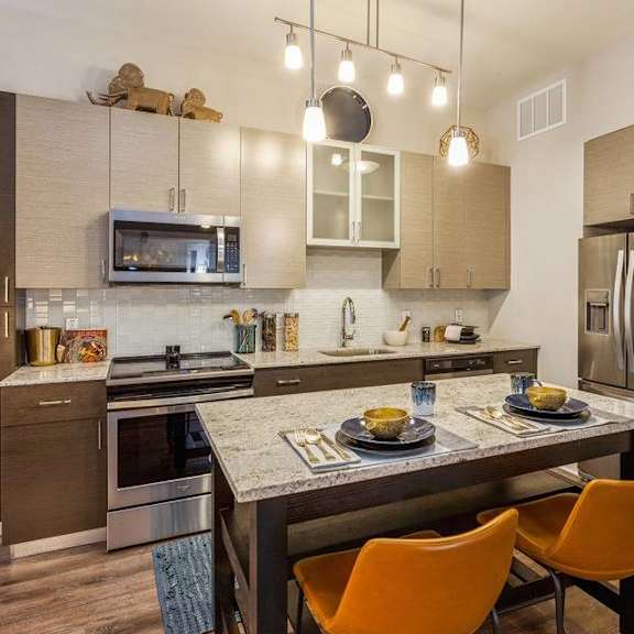gourmet kitchen at arrive federal hill, baltimore, md, 21230