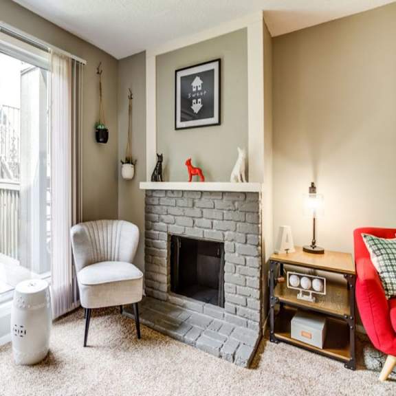 fireplace at the atwood at eden prairie, eden prairie, 55347