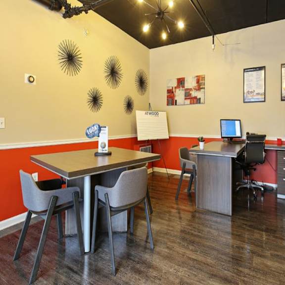 leasing office at the atwood at eden prairie, minnesota