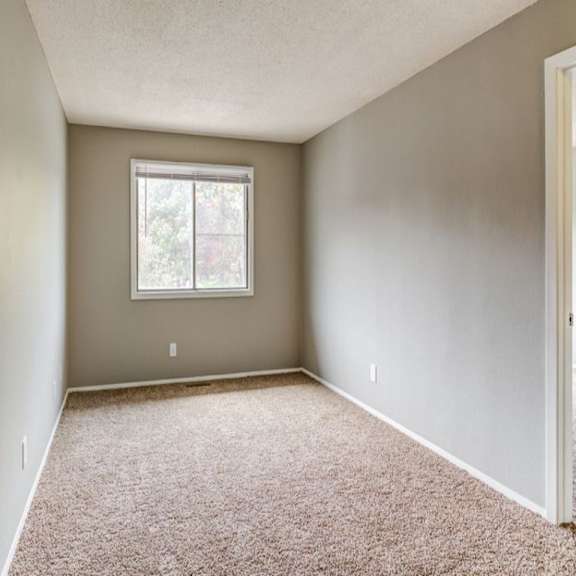 carpeted bedroom at the atwood at eden prairie, eden prairie, mn