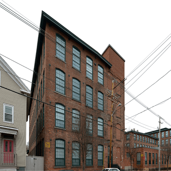 exterior at rising sun mills, providence, ri, 02909