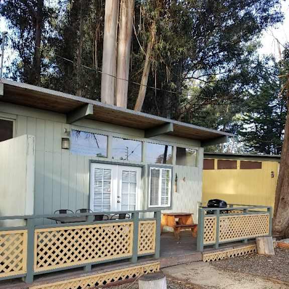 cabin with porch at salinas sunset apartments, salinas, ca