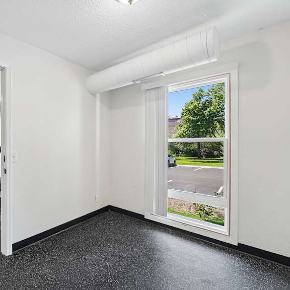 yoga room connected to the fitness center