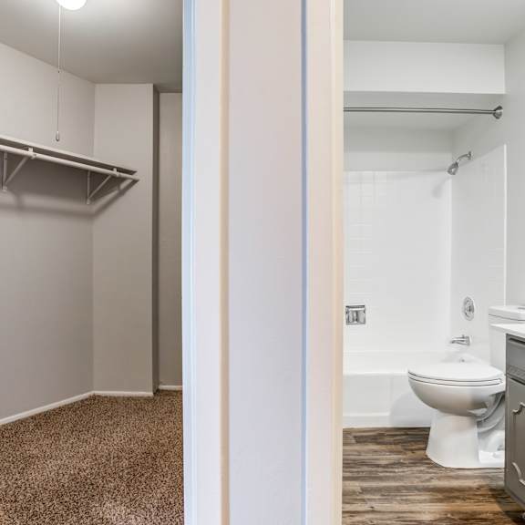 a bathroom with a toilet and a sinkat the township at st. charles, st. charles, il