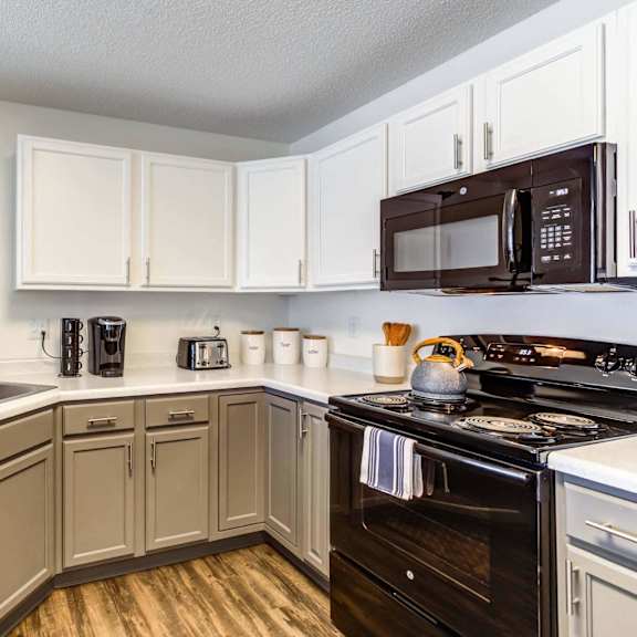 our apartments offer a kitchen