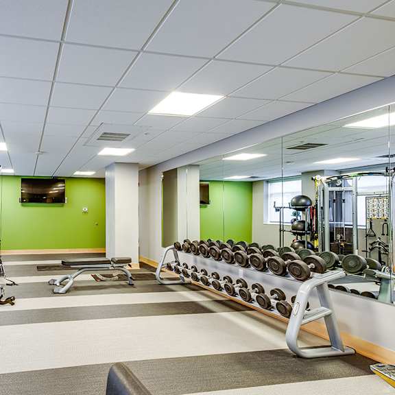 gym at zest, minnesota, 55419