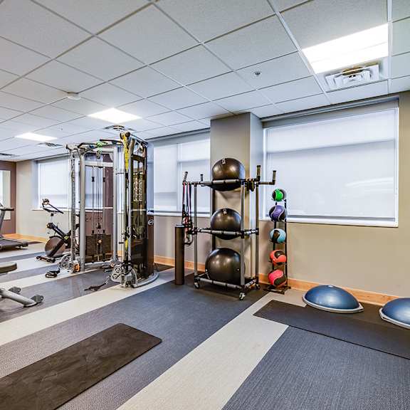 fitness center at zest, minneapolis