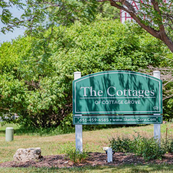 photo of a monument sign