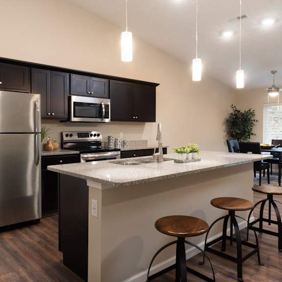 hudson oh apartment rentals redwood trails of hudson kitchen