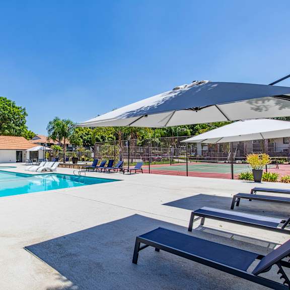 take a dip in the resort style pool at metro 3610, california