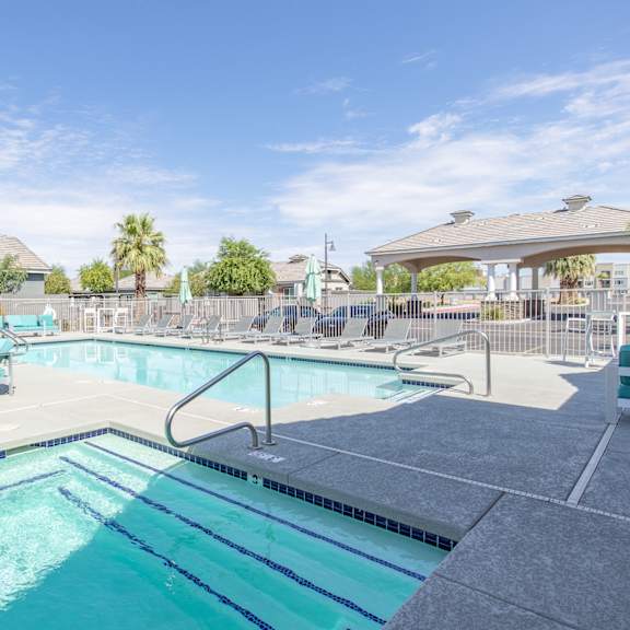 the pool at villas on olive, peoria, arizona 85345