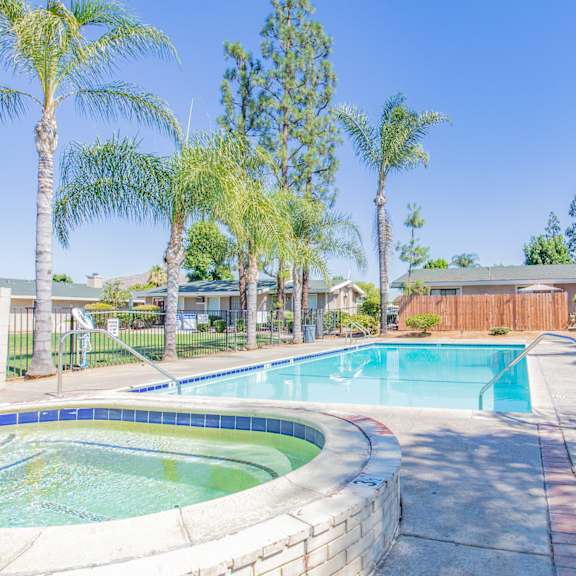 the swimming pool at the preserve at polo apartments fl