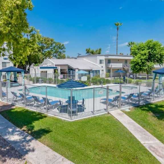 pool at sofia apartments, tempe, 85283