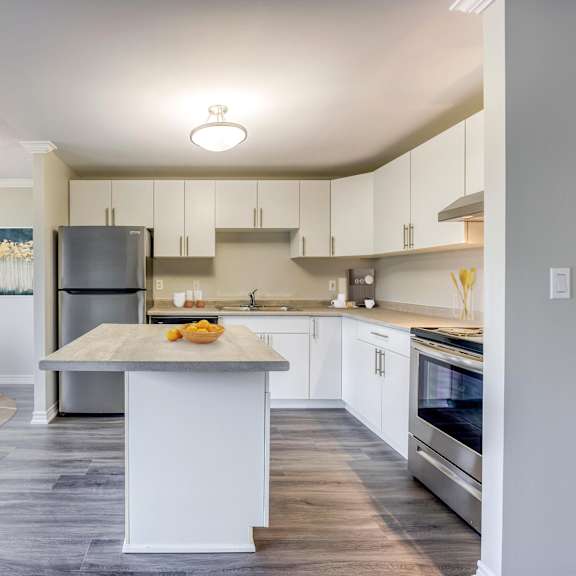 kitchen and dining room