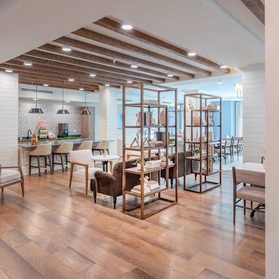 arden at huntersville resident social lounge