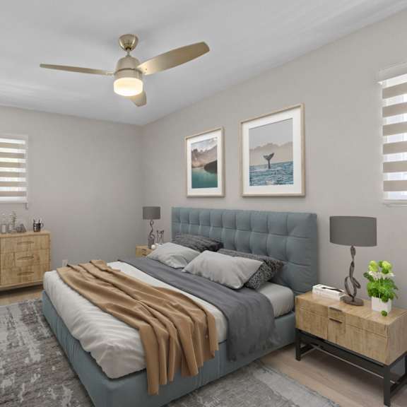 comfortable bedroom at ocean edge @ laguna beach, laguna beach, ca 92651