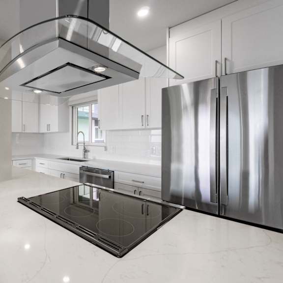 stainless steel appliances at ocean edge @ laguna beach, laguna beach