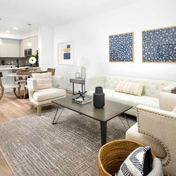 living room at the reserve la mirada, la mirada