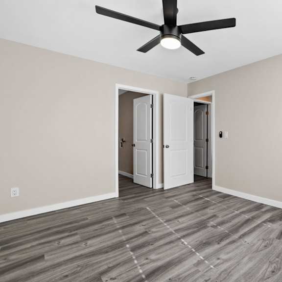 ceiling fan at 316 beach apartments, huntington beach, california
