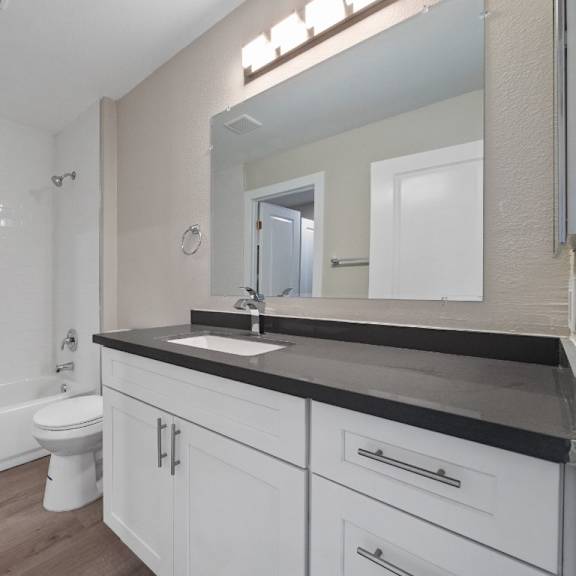 luxurious bathroom at sunset cliffs apartments, vista, ca, 92084