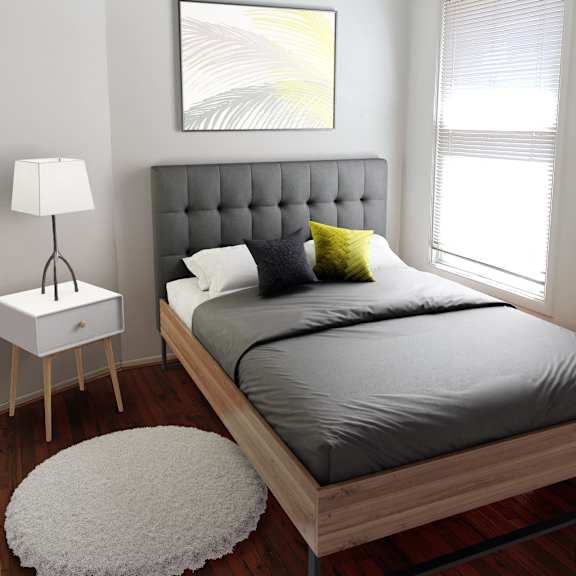 bedroom in apartment