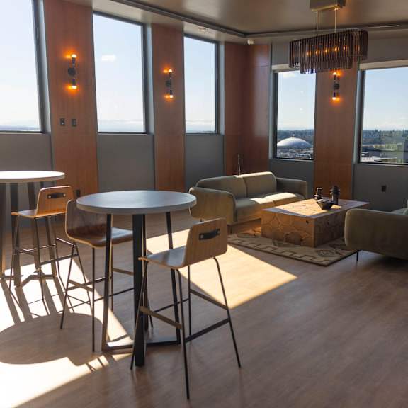 a living room with couches and chairs and a table at moraine, tacoma, washington 98402