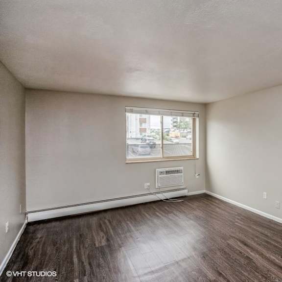 bright and airy living room at 1190 s bellaire st in denver, co