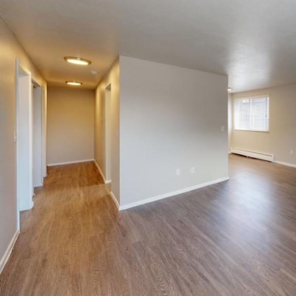 wood style flooring at 1190 s bellaire st in denver, co