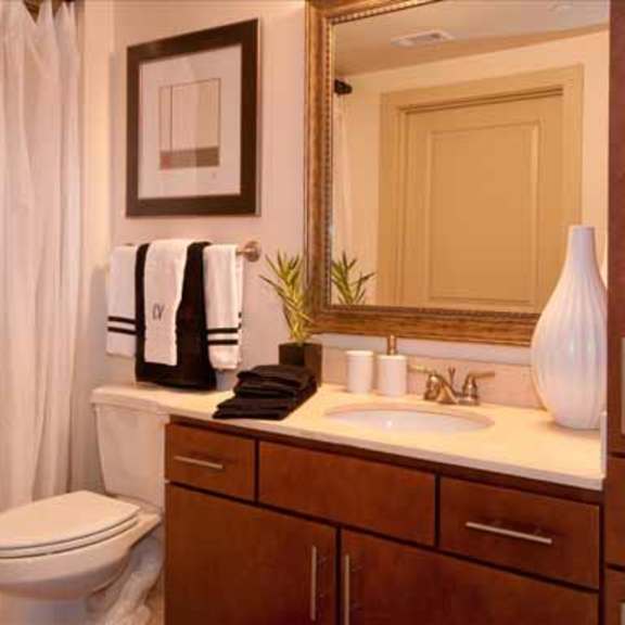 a bathroom with a sink toilet and a mirror