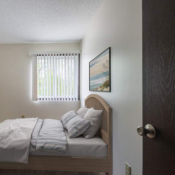 gorgeous bedroom at pheasant park apartments, new hope, mn