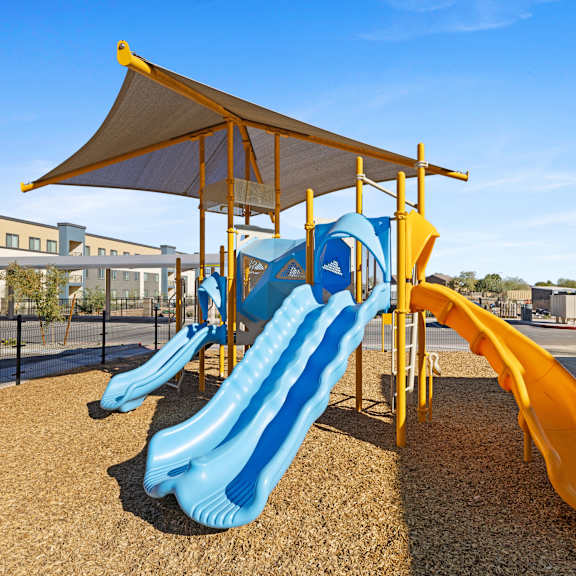 play area at agave house apartments, casa grande, arizona
