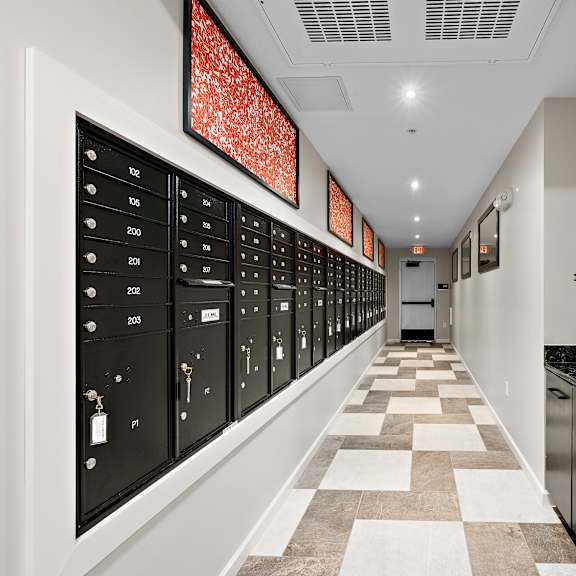 mail room at decatur landing i & ii, brooklyn park, mn 55445