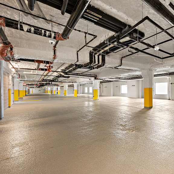 undergound parking at decatur landing i & ii, brooklyn park, 55445