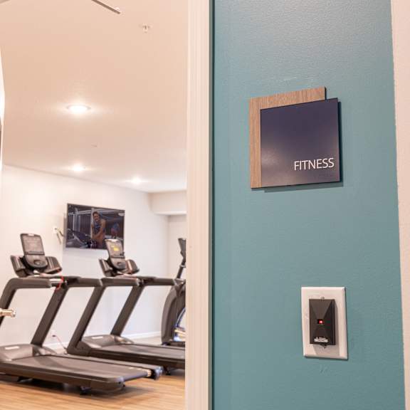 treadmill in club room
