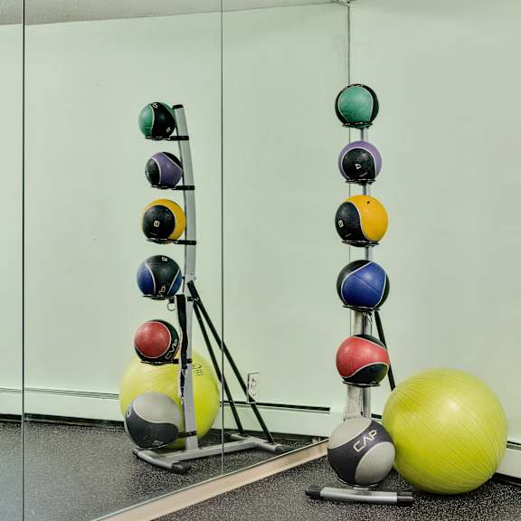 yoga studio at pheasant park apartments, new hope