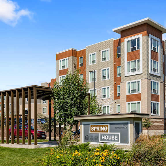 spring house building
