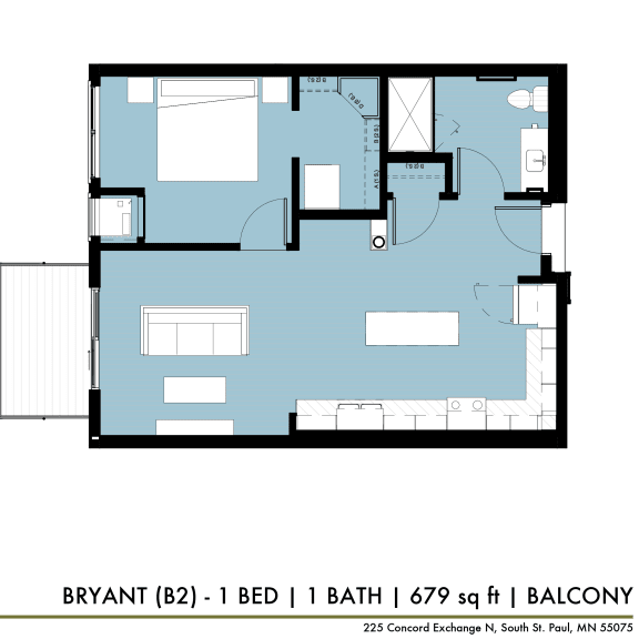 Thumbnail 1 of 2 a floor plan of the bryn athyn residence at The Yards and Backyards, Saint Paul, MN